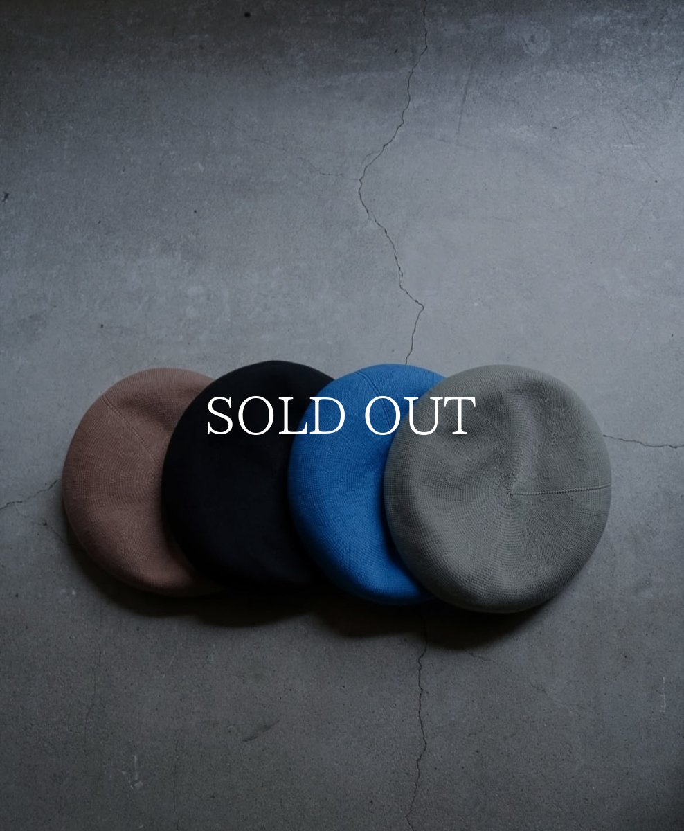 画像28: THE H.W.DOG&CO.  “COTTON BASIC BERET” (28)