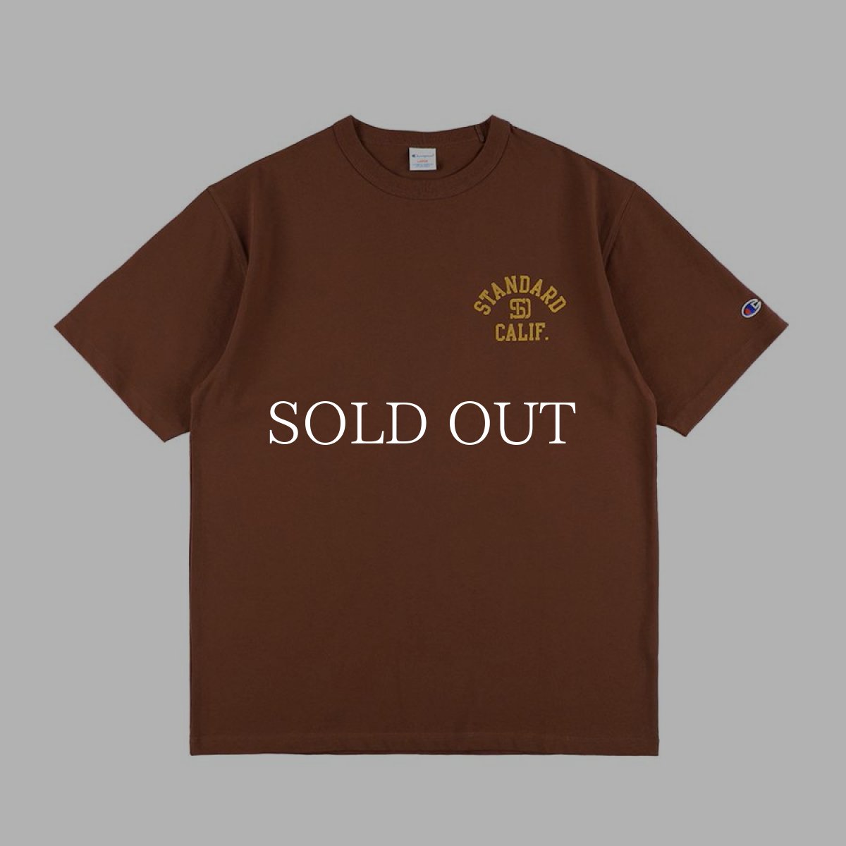 画像8: STANDARD CALIFORNIA  【再入荷】Champion for SD Exclusive Heavyweight Logo T (8)