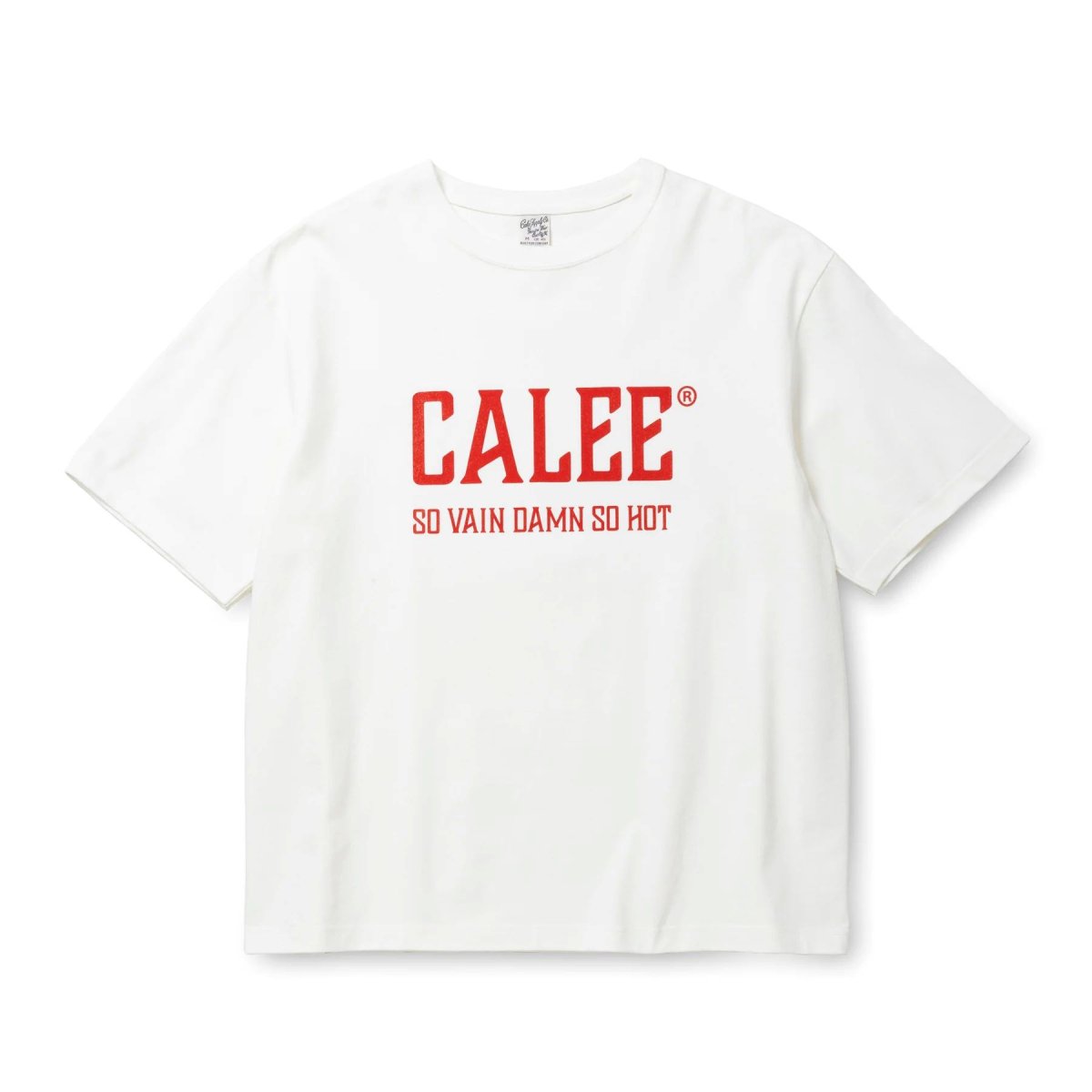 画像2: CALEE  VINTAGE TYPE CALEE NATIONAL LOGO S/S TEE (2)
