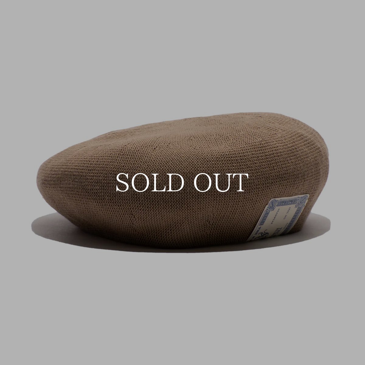 画像19: THE H.W.DOG&CO.  “COTTON BASIC BERET” (19)