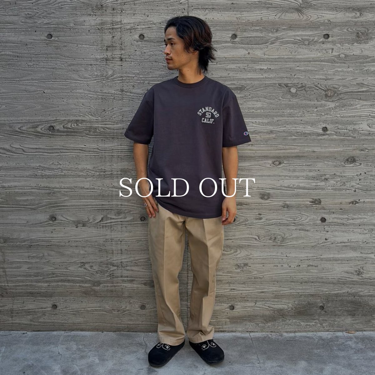画像9: STANDARD CALIFORNIA  【再入荷】Champion for SD Exclusive Heavyweight Logo T (9)