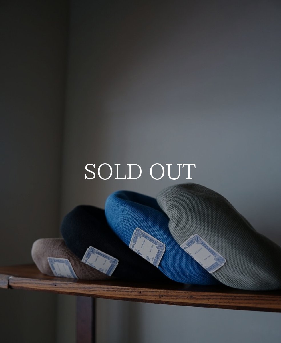 画像27: THE H.W.DOG&CO.  “COTTON BASIC BERET” (27)