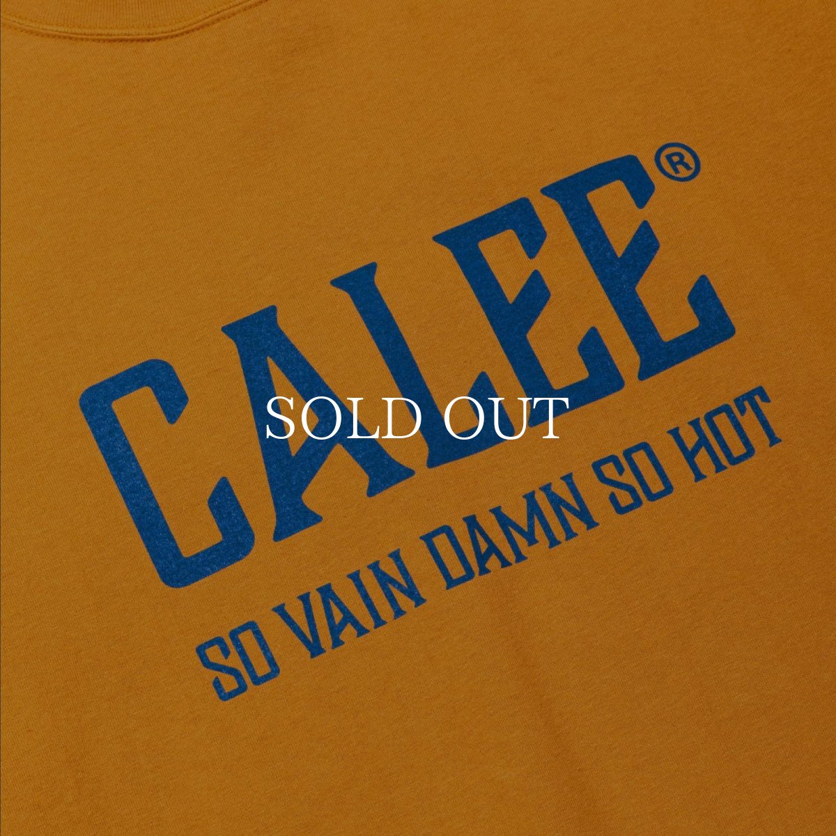 画像6: CALEE  VINTAGE TYPE CALEE NATIONAL LOGO S/S TEE (6)