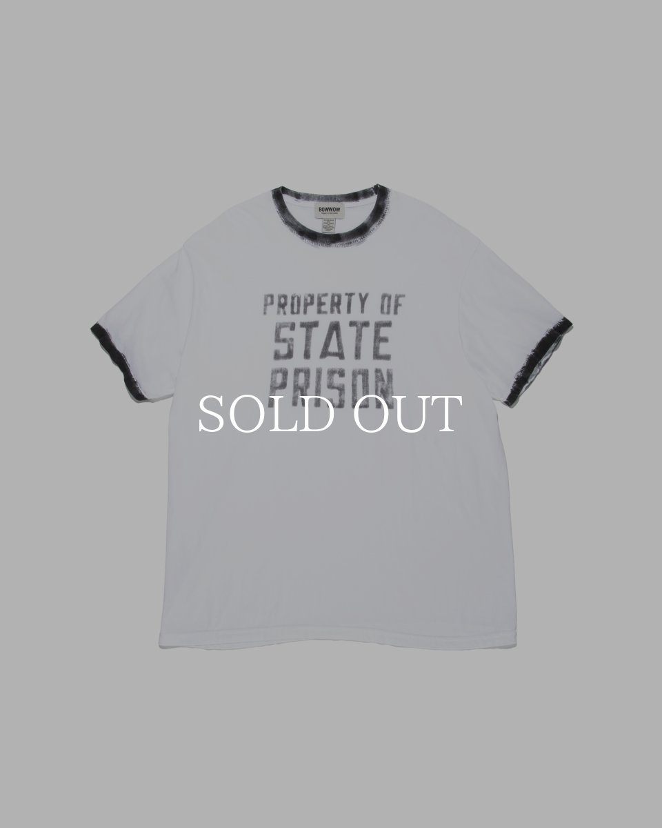 画像1: BOW WOW  US PRISONER TRIM TEE (1)