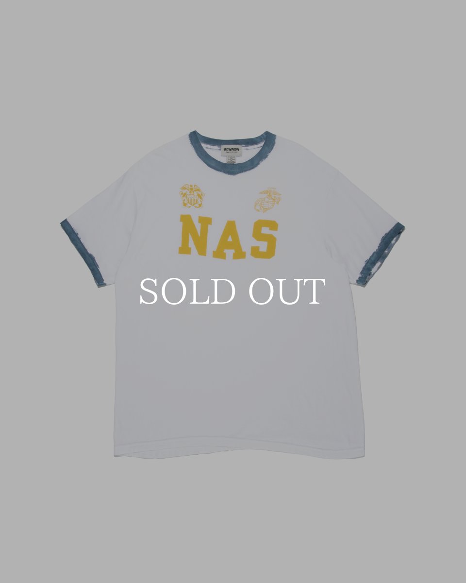 画像1: BOW WOW  NAVAL AIR STATION TRIM TEE (1)