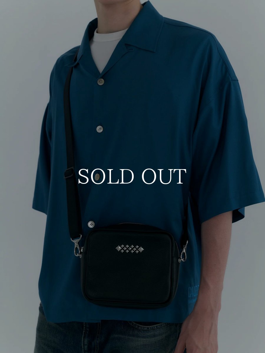 画像7: CALEE  STUDS LEATHER SHOULDER BAG ＜BOX TYPE＞ (7)