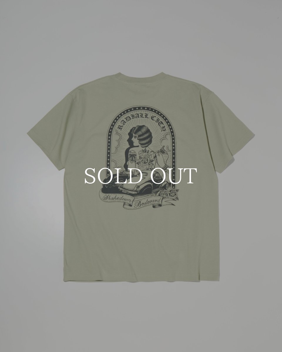 画像6: RADIALL  SHAKEDOWN BOULEBARD- CREW NECK T-SHIRT S/S (6)