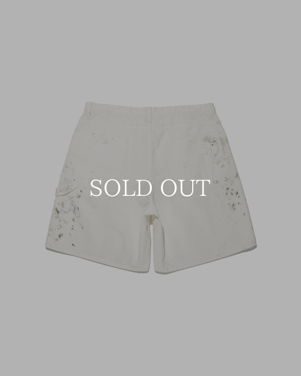 画像2: BOW WOW  PAINTER'S SPLATTER SHORTS (2)