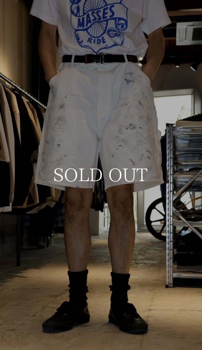 画像4: BOW WOW  PAINTER'S SPLATTER SHORTS (4)