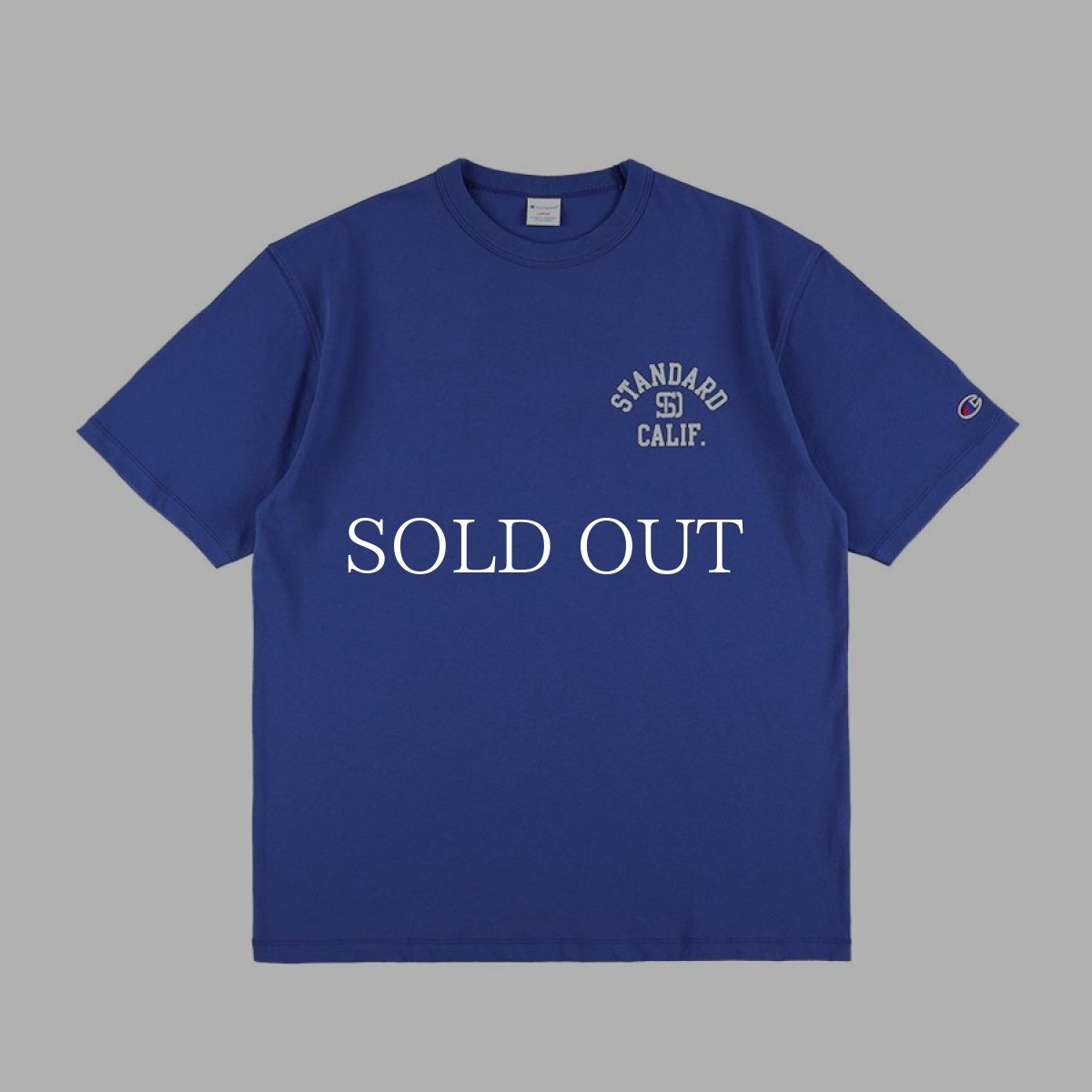 画像2: STANDARD CALIFORNIA  【再入荷】Champion for SD Exclusive Heavyweight Logo T (2)