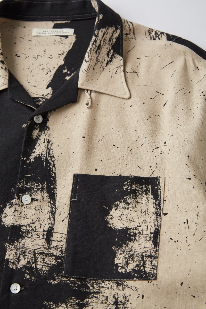 画像4: OLD JOE   TSUJIMURA SHIRO ABSTRACT PAINT SHIRTS (Long-sleeve) (4)