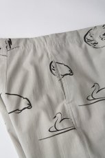 画像4: OLD JOE   ORIGINAL PRINTED EASY TROUSER (Animal Drawing) (4)