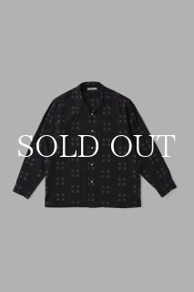 chop 様 オーダー品 Y's for men x MASSES OPEN COLLAR SHIRT / MA ALL OVER PIGMENT