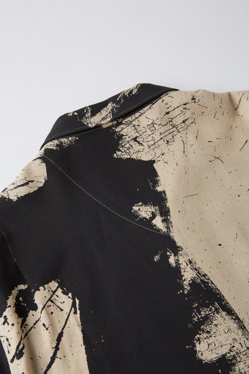 画像11: OLD JOE   TSUJIMURA SHIRO ABSTRACT PAINT SHIRTS (Long-sleeve) (11)