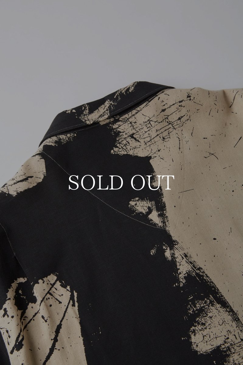 画像11: OLD JOE   TSUJIMURA SHIRO ABSTRACT PAINT SHIRTS (Long-sleeve) (11)