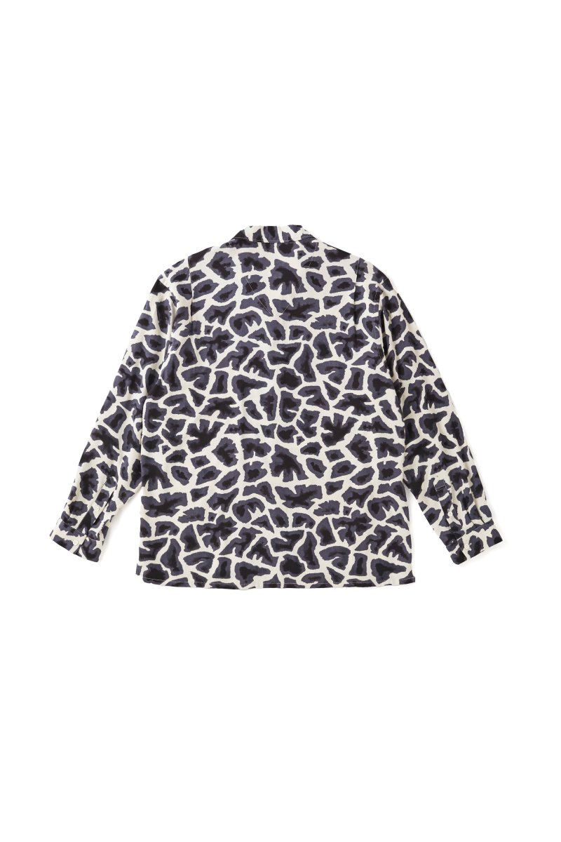 画像3: OLD JOE   ORIGINAL PRINTED OPEN COLLAR SHIRTS (Giraffe) (3)