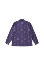 画像2: OLD JOE   ORIGINAL PRINTED OPEN COLLAR SHIRTS (Square Dot) (2)
