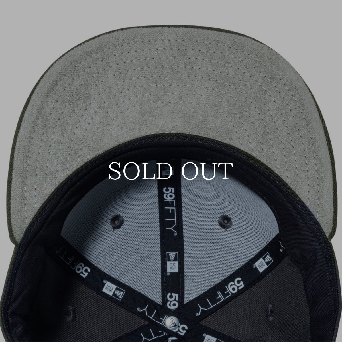 画像5: NEW ERA  59FIFTY Storm ニューヨーク・ヤンキース ダークピューター シンセティックスウェードアンダーバイザー (5)