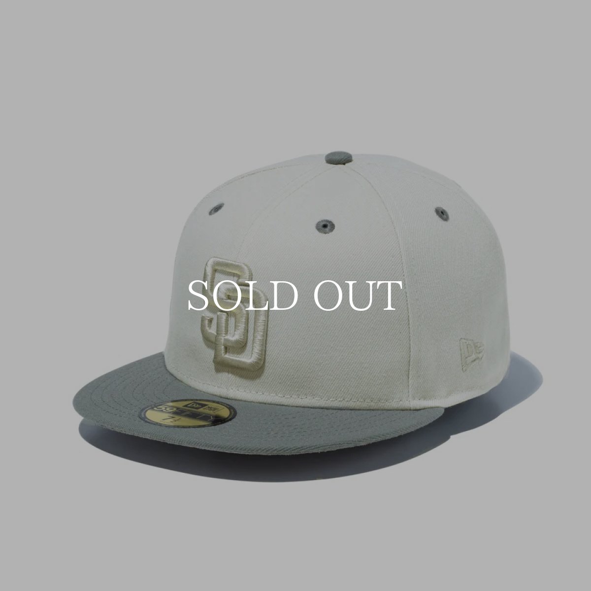 画像1: NEW ERA  59FIFTY Storm サンディエゴ・パドレス サンディリネン シンセティックスウェードアンダーバイザー (1)