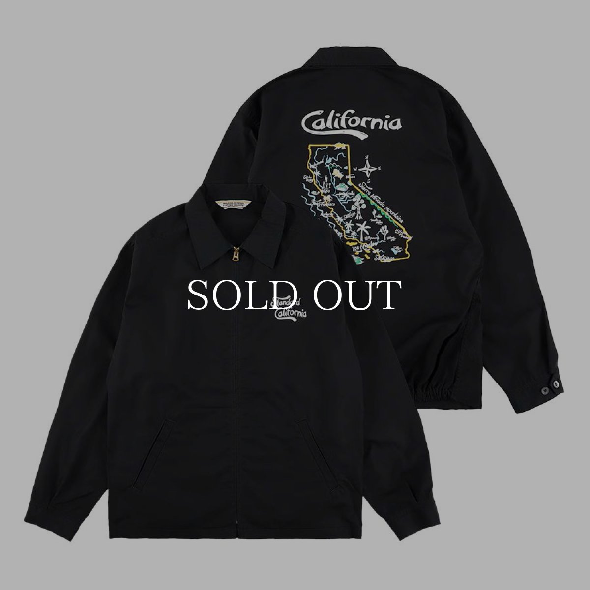画像2: STANDARD CALIFORNIA  SD Souvenir Harrington Jacket (2)