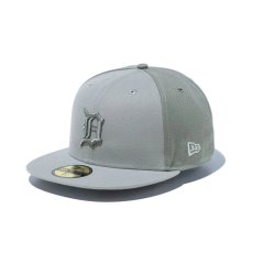 画像1: NEW ERA  59FIFTY Storm デトロイト・タイガース グレー/ミスティーモーニング シンセティックスウェードアンダーバイザー (1)