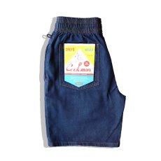 画像1: COOKMAN  シェフパンツ Chef Pants Short Denim (1)
