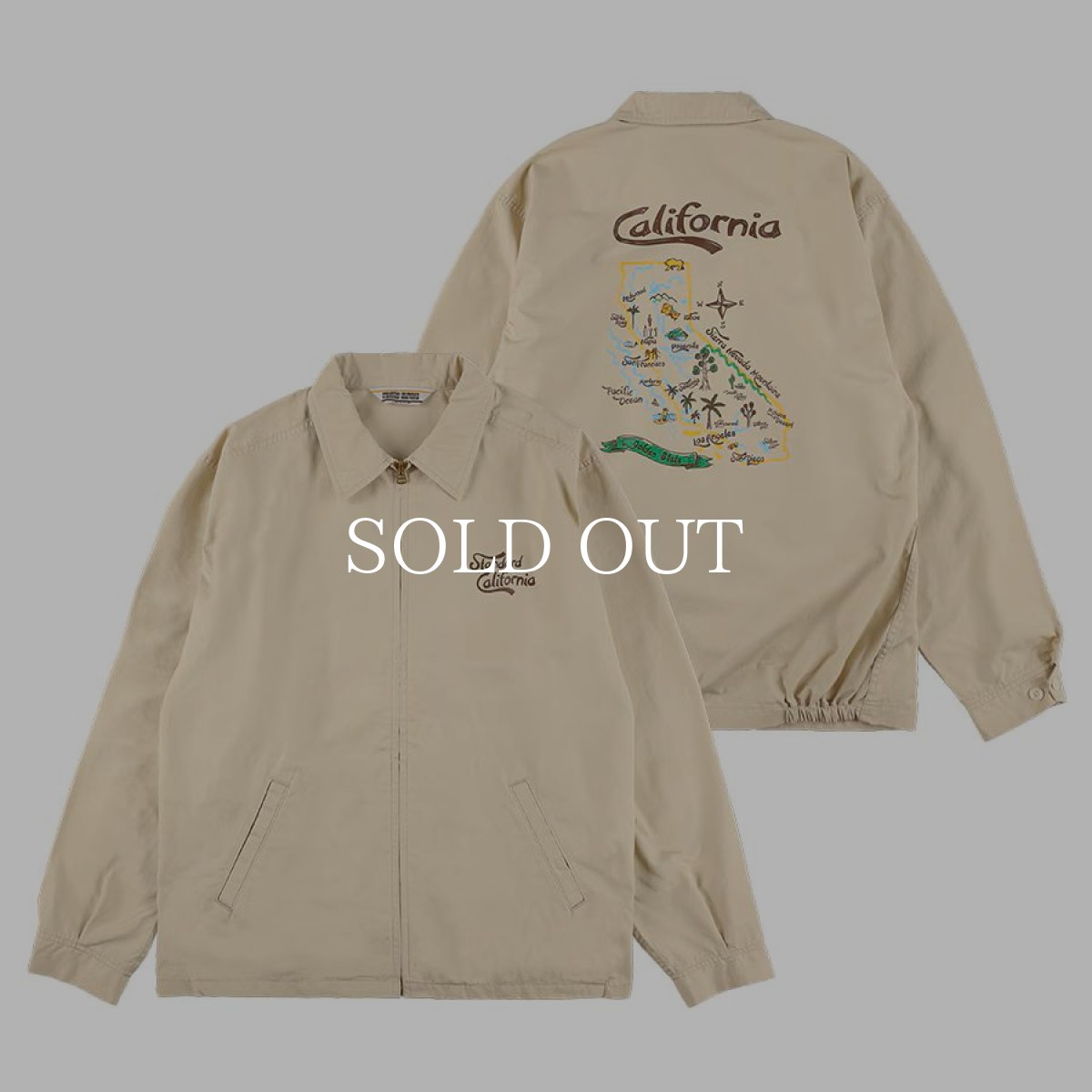 画像3: STANDARD CALIFORNIA  SD Souvenir Harrington Jacket (3)