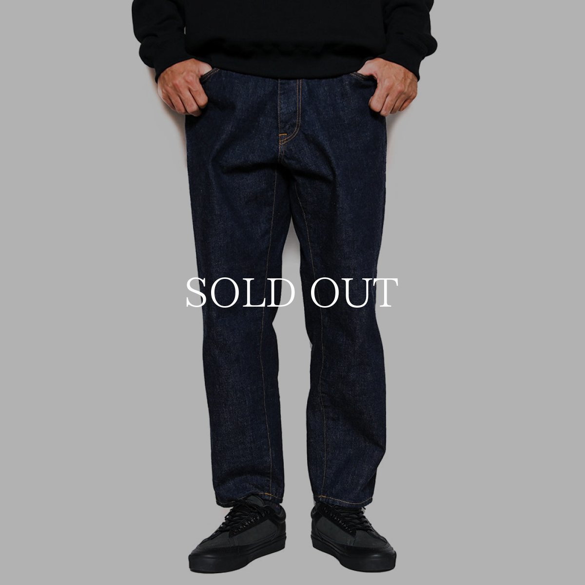 画像7: CALEE  VINTAGE REPRODUCT WIDE SILHOUETTE DENIM PANTS ＜OW＞ (7)