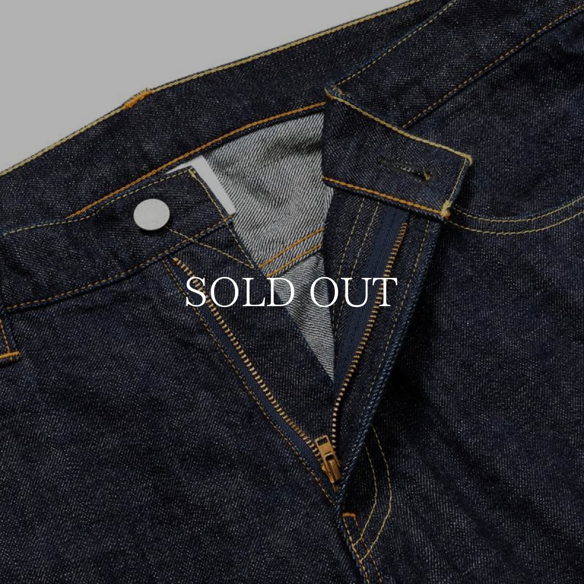 画像5: CALEE  Vintage reproduct tapered denim pants (5)