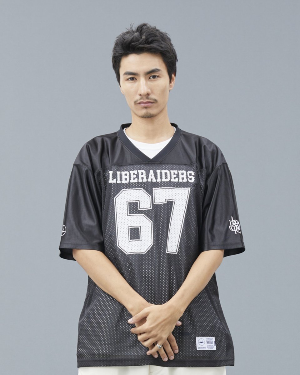 画像34: Liberaiders  LIBERAIDERS FOOTBALL TEE (34)