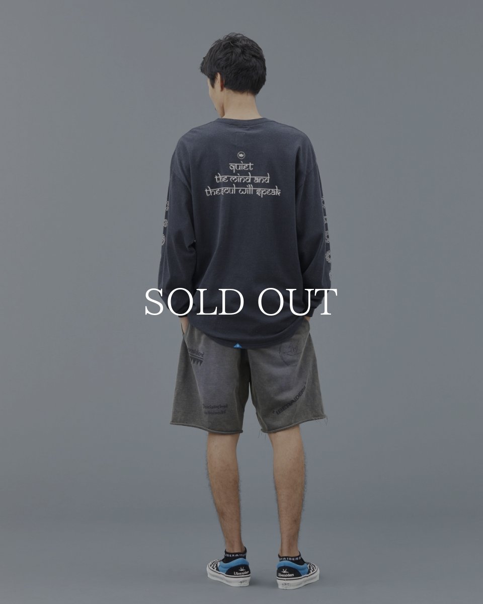 画像13: Liberaiders  HANDWRITING PRINT SWEAT SHORTS (13)