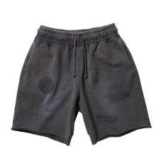 画像1: Liberaiders  HANDWRITING PRINT SWEAT SHORTS (1)