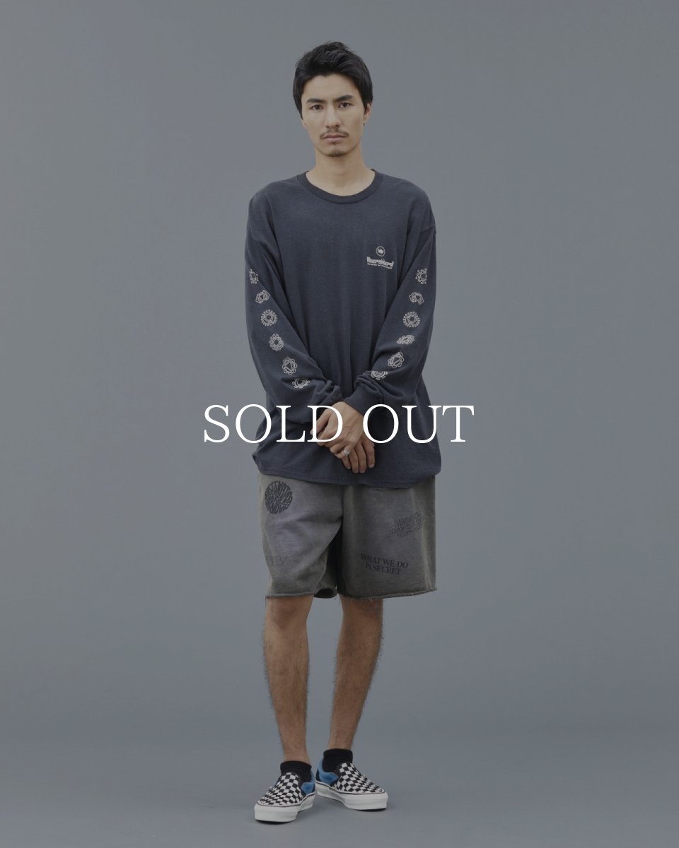 画像12: Liberaiders  HANDWRITING PRINT SWEAT SHORTS (12)