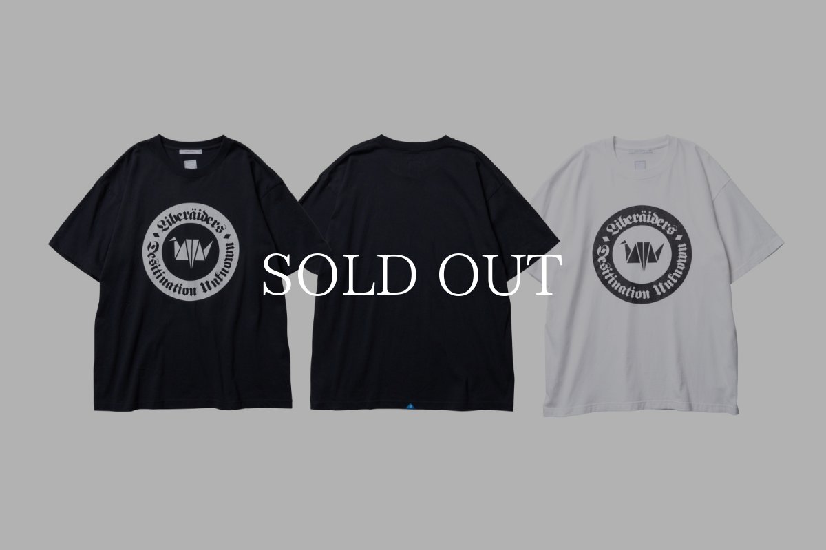 画像1: Liberaiders  CIRCLE LOGO TEE (1)