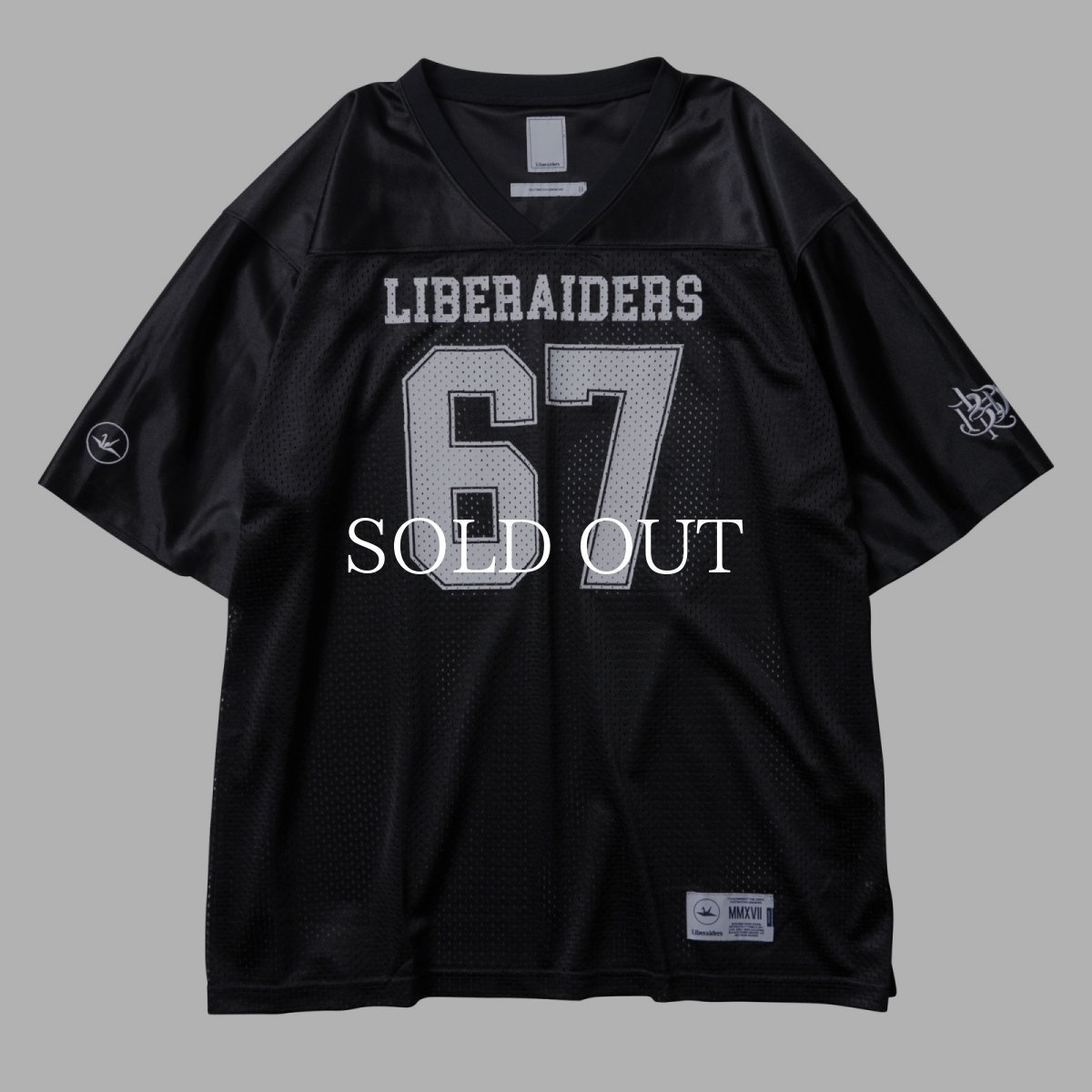 画像1: Liberaiders  LIBERAIDERS FOOTBALL TEE (1)