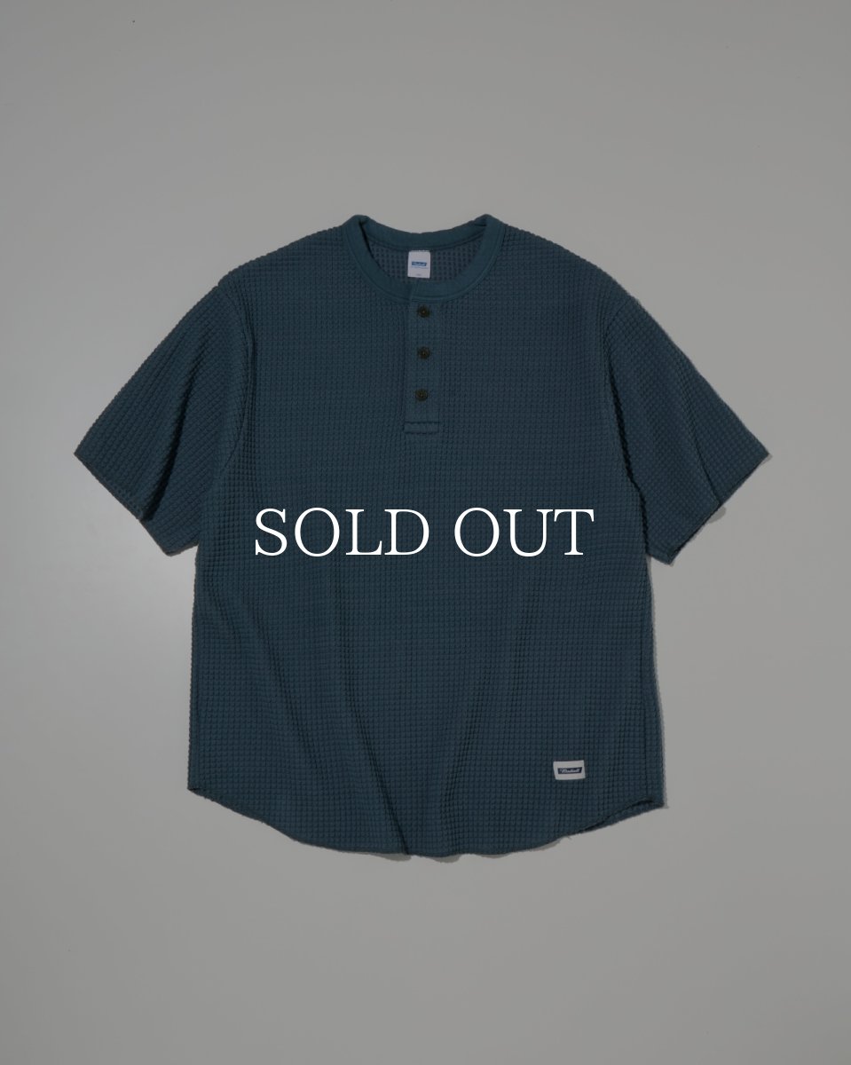 画像7: RADIALL  BIG WAFFLE - HENLEY NECK SHIRT S/S (7)