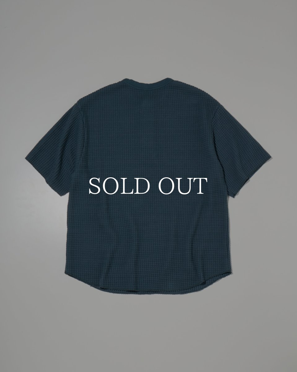 画像8: RADIALL  BIG WAFFLE - HENLEY NECK SHIRT S/S (8)