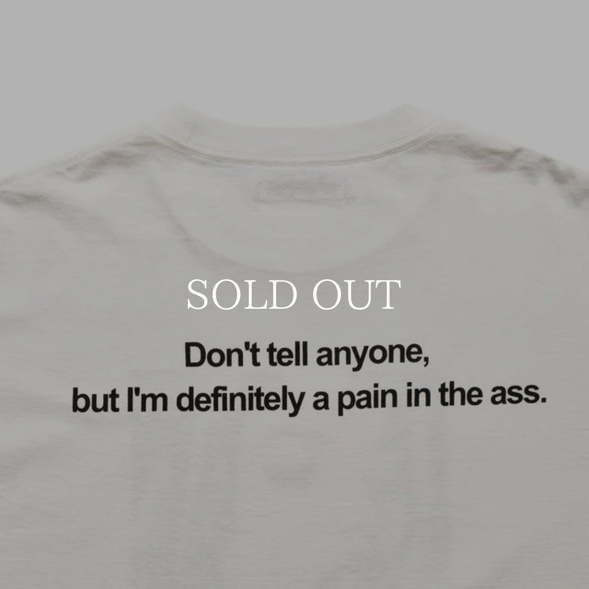 画像11: MINEDENIM  Monochrome Two tone Face Crewneck T-SH (11)