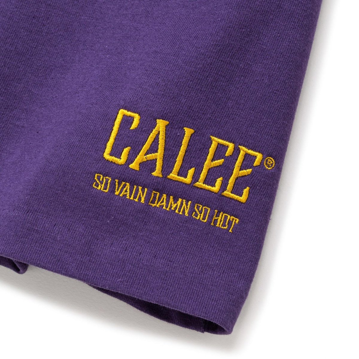 画像5: CALEE  VINTAGE TYPE RIB FOOT BALL TEE (5)