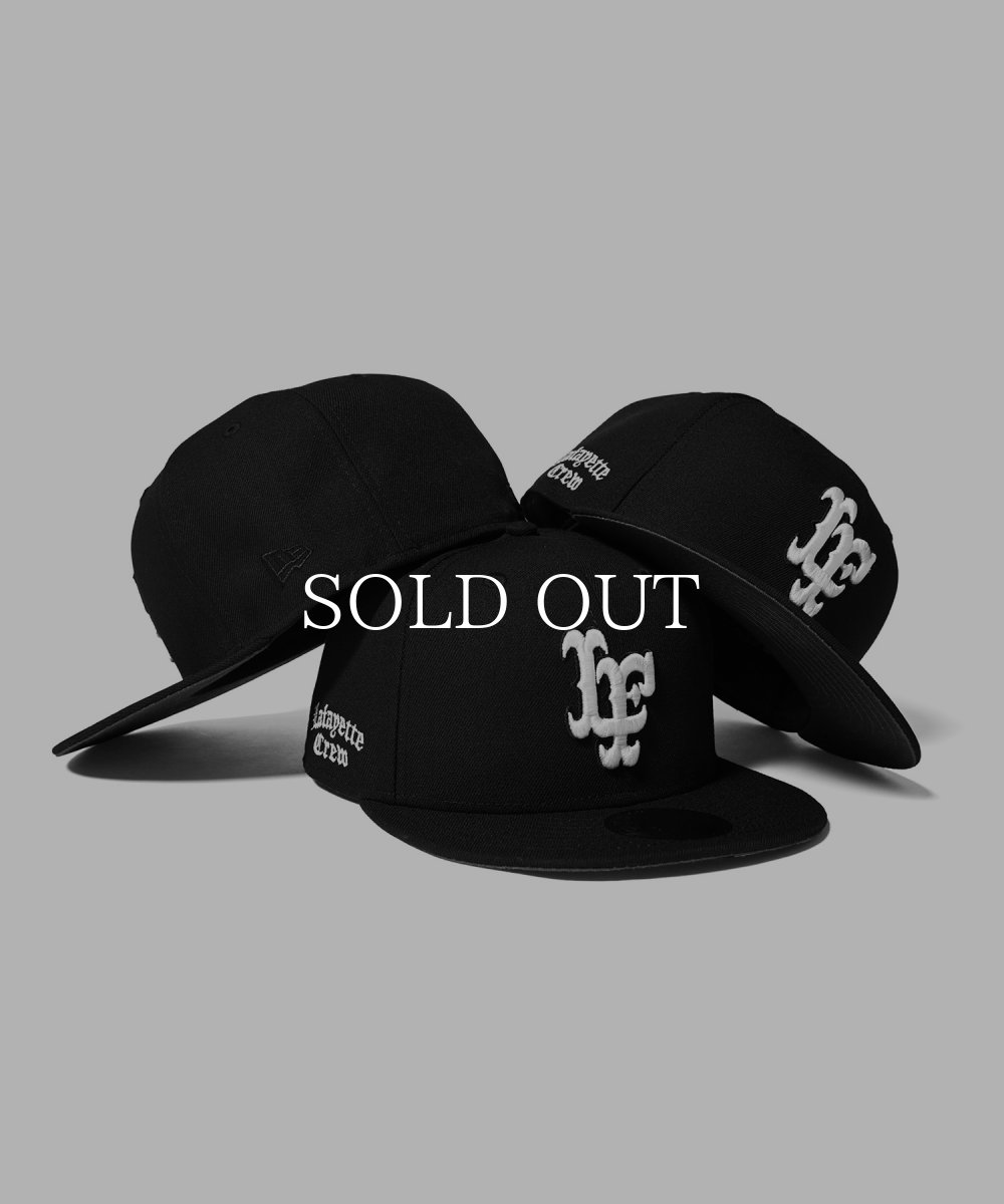 画像1: LFYT  LFYT × NEW ERA Lafayette Crew LF LOGO 59FIFTY FITTED CAP (1)