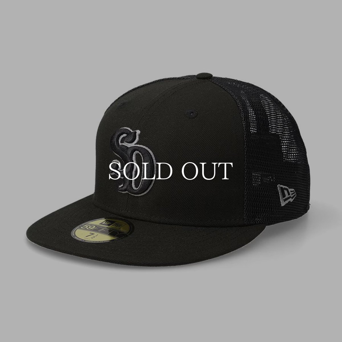 画像1: STANDARD CALIFORNIA  NEW ERA / SD 59FIFTY Logo Mesh Cap (1)