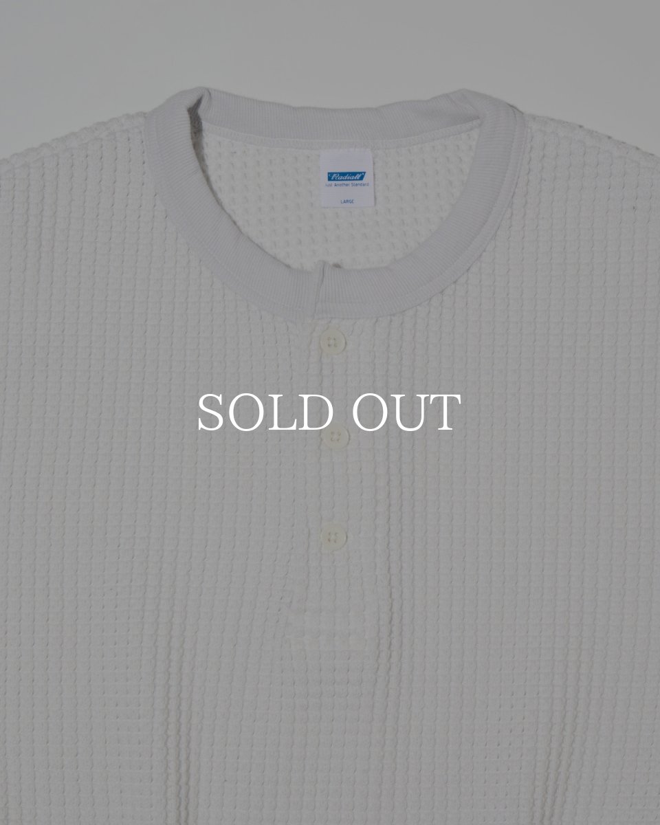 画像3: RADIALL  BIG WAFFLE - HENLEY NECK SHIRT S/S (3)