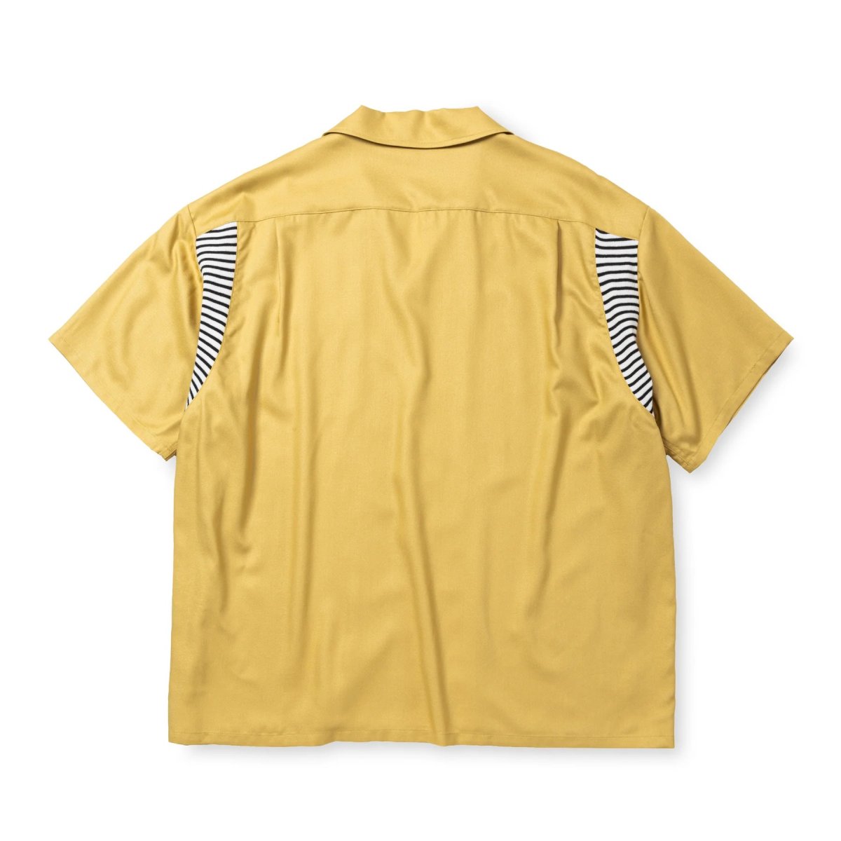 画像4: CALEE  VINTAGE TYPE RIB BOWLING SH (4)