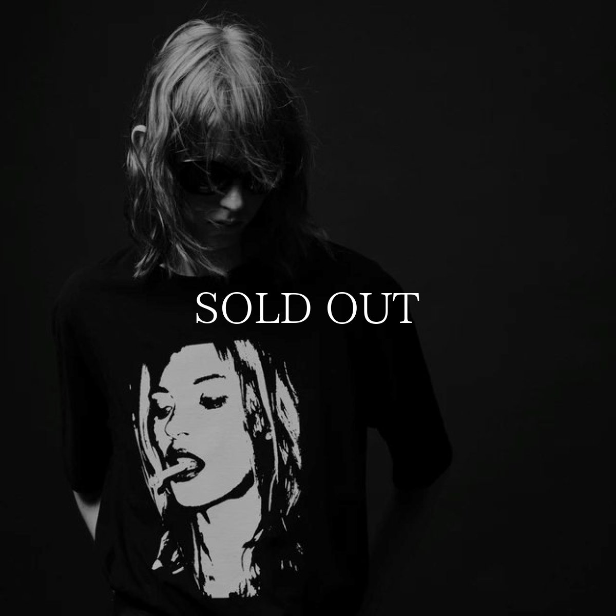 画像14: MINEDENIM  Monochrome Two tone Face Crewneck T-SH (14)