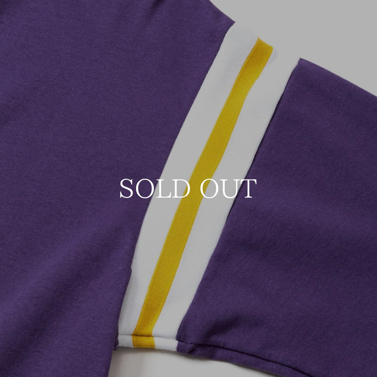 画像6: CALEE  VINTAGE TYPE RIB FOOT BALL TEE (6)