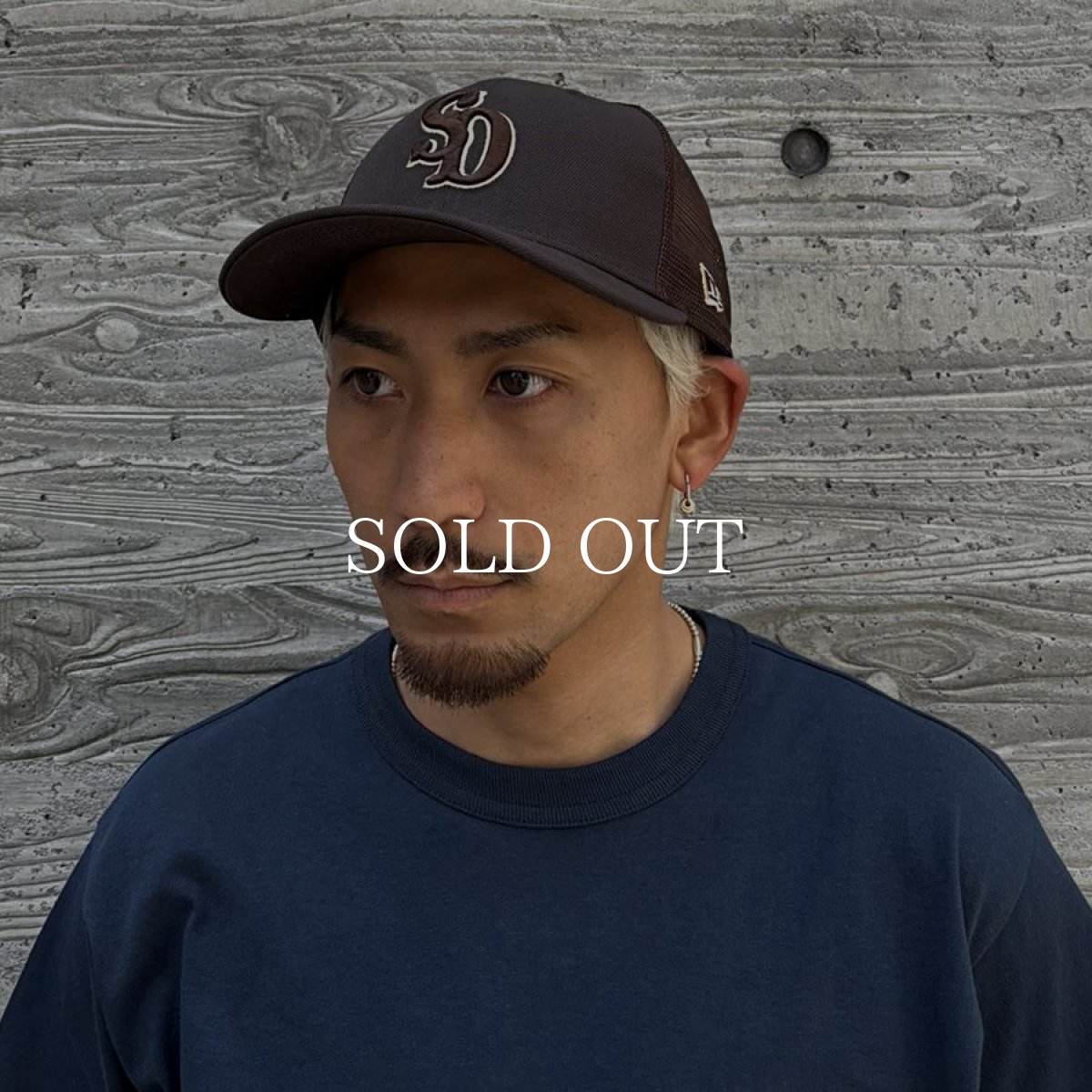 画像9: STANDARD CALIFORNIA  NEW ERA / SD 59FIFTY Logo Mesh Cap (9)