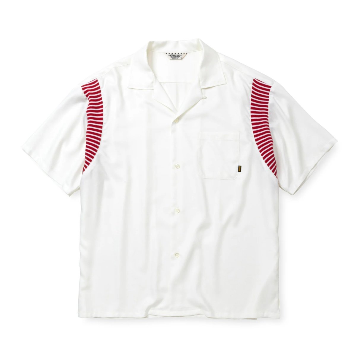 画像3: CALEE  VINTAGE TYPE RIB BOWLING SH (3)