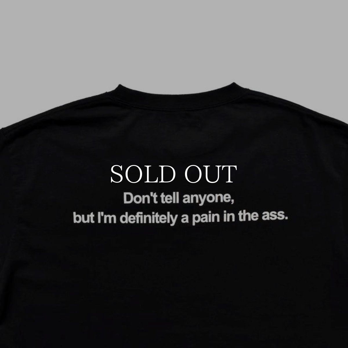 画像4: MINEDENIM  Monochrome Two tone Face Crewneck T-SH (4)