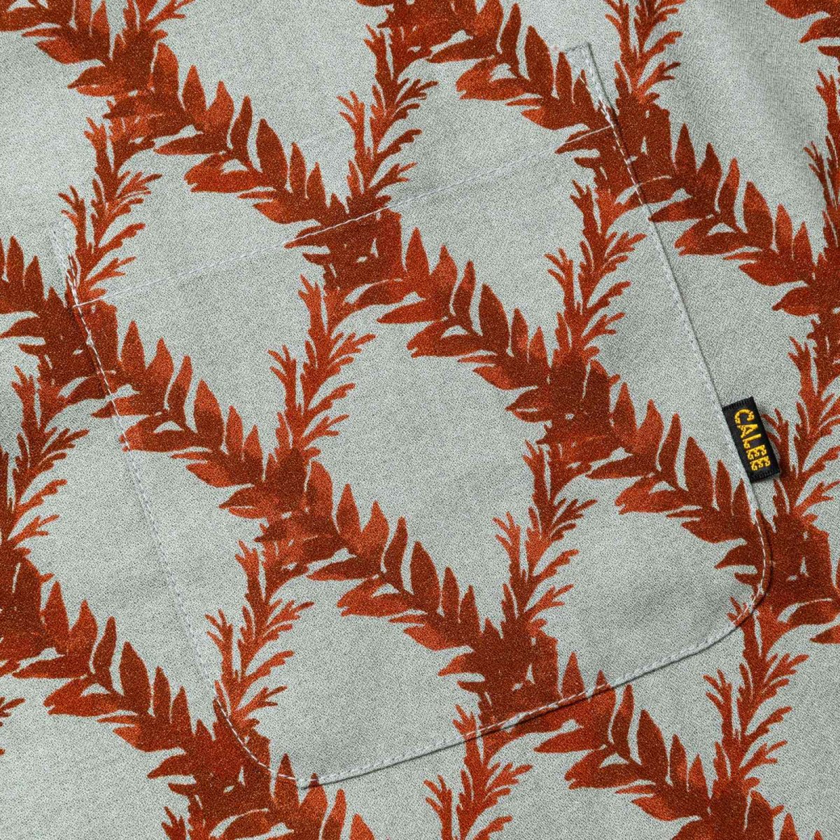 画像5: CALEE  PLAID OPEN COLLAR S/S SH (5)