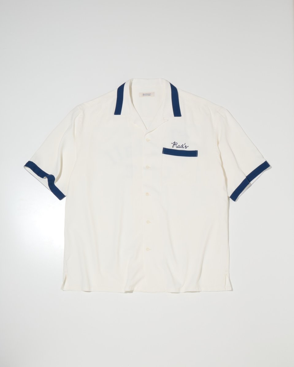 画像1: RADIALL  TRUE DEAL POT - OPEN OLLARED SHIRT S/S (1)